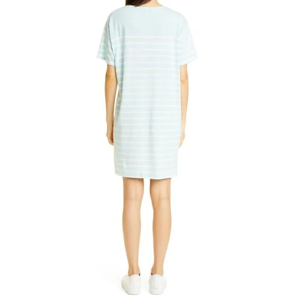 🔥🔥🔥NEW La Ligne Blue Stripe New Edie Dress - Picture 3 of 6